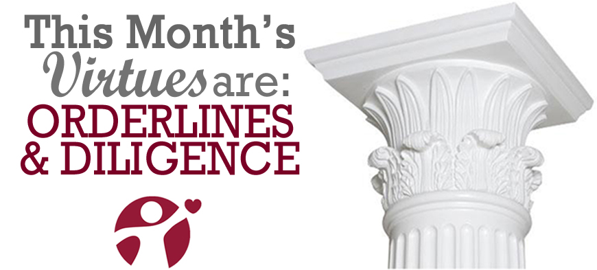Virtue of the Month Orderliness and Diligence